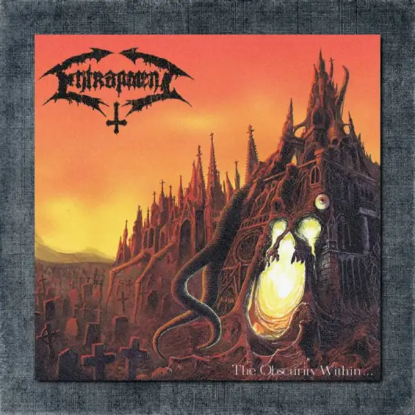 Entrapment Back Patch, Entrapment - The Obscurity Within Big Back Patch