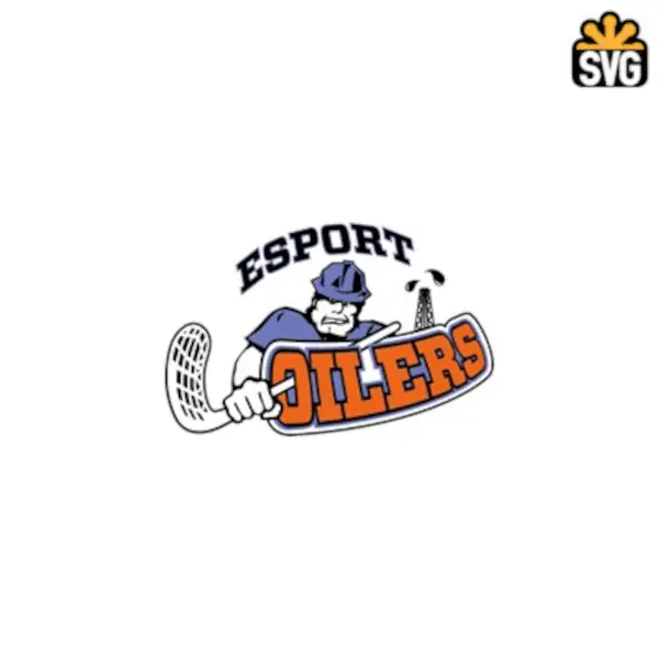 Esport Oilers Logo SVG Digital Download, Esport Oilers Logo SVG Vector Download File