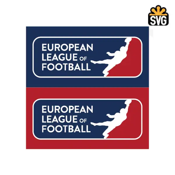European League of Football Logo SVG Vector Download File