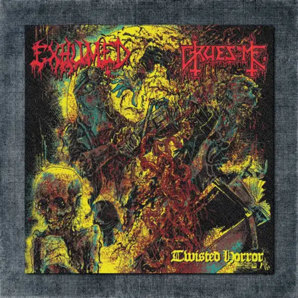 Exhumed Back Patch, Exhumed - Twisted Horror Big Back Patch