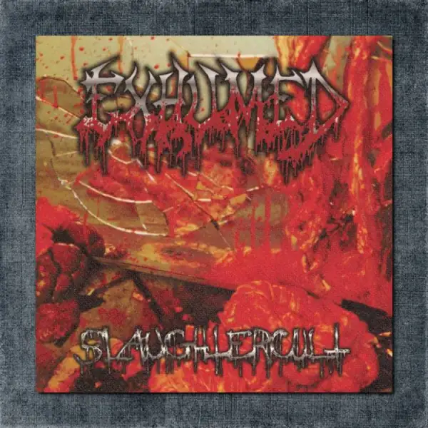 Exhumed - Slaughtercult Back Patch, Exhumed - Slaughtercult Album Big Back Patch