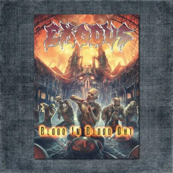 Exodus Back Patch, Exodus - Blood In Blood Out Big Back Patch