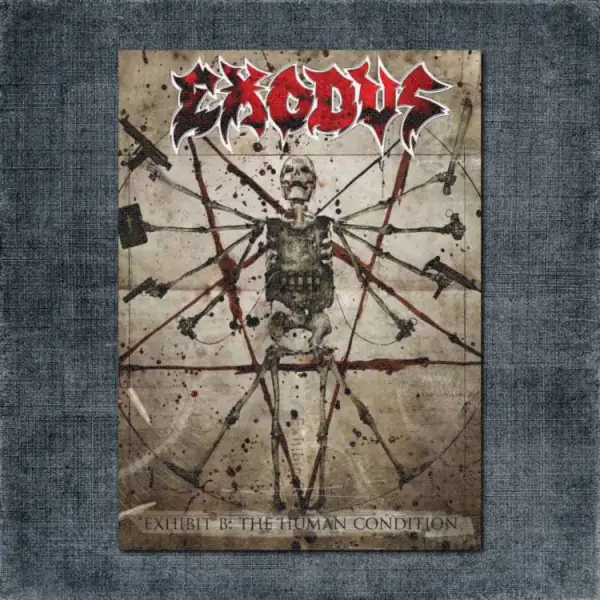 Exodus Back Patch, Exodus - Exhibit B The Human Condition Big Back Patch