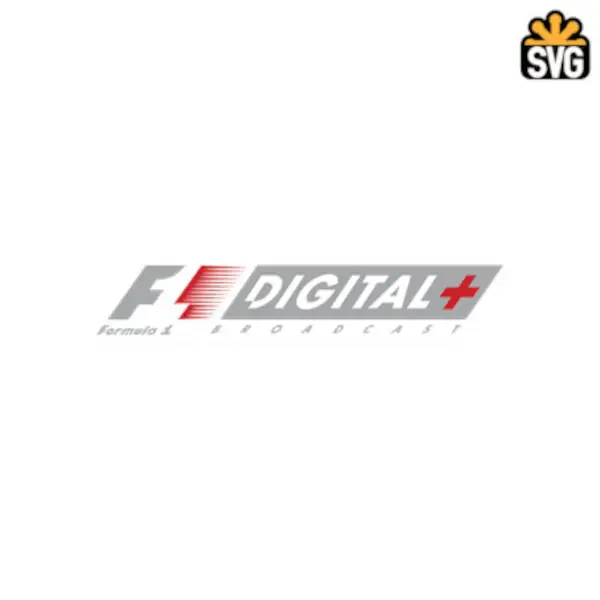 F1 Digital Logo SVG Digital Download, F1 Digital Logo SVG Vector Download File