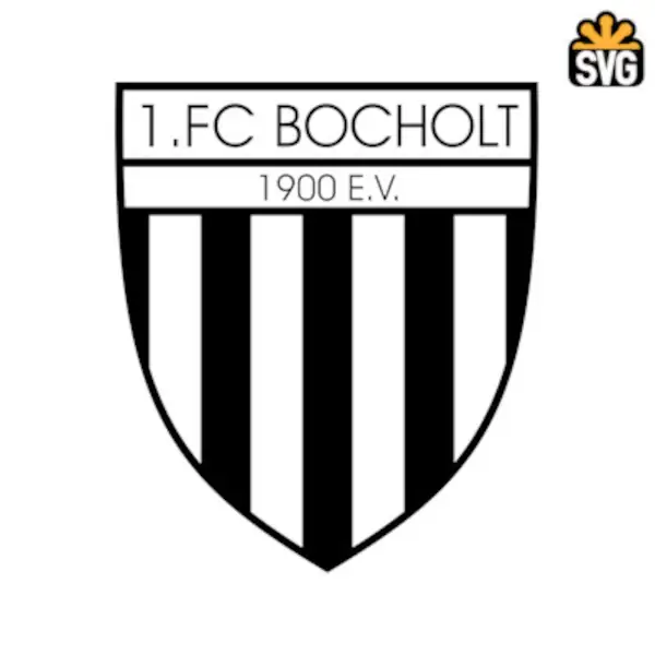 FC Bocholt Logo SVG Digital Download, FC Bocholt Logo SVG Vector Download File