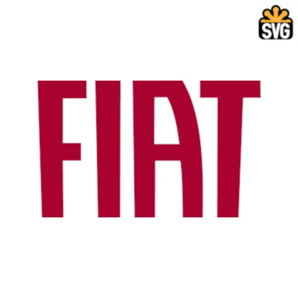 Fiat Logo SVG Digital Download, Fiat Logo SVG Vector Download File