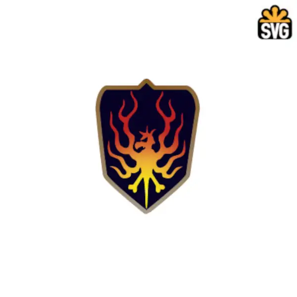 Final Fantasy X2 Logo SVG Digital Download, Final Fantasy X2 - Gullwings Logo SVG Vector Download File