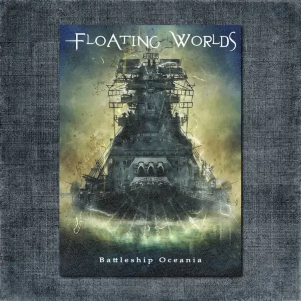 Floating Worlds Back Patch, Floating Worlds - Battleship Oceania Big Back Patch