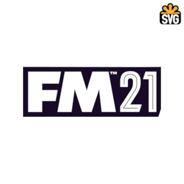 Football Manager 21 Logo SVG Digital Download, Football Manager 21 Logo SVG Vector Download File