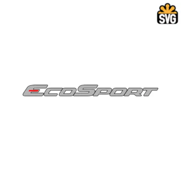 Ford EcoSport Logo SVG Digital Download, Ford EcoSport Logo SVG Vector Download File