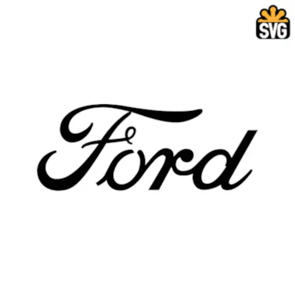 Ford Logo SVG Digital Download, Ford Logo SVG Vector Download File