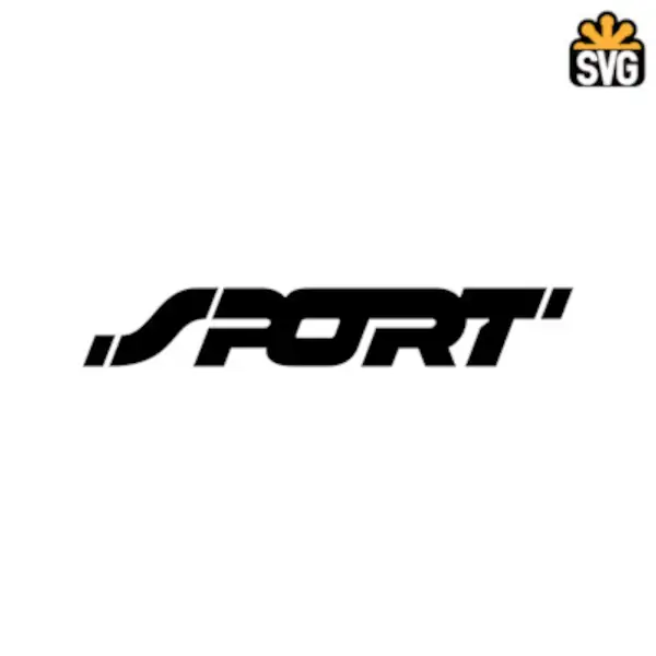 Ford Sport Logo SVG Digital Download, Ford Sport Logo SVG Vector Download File