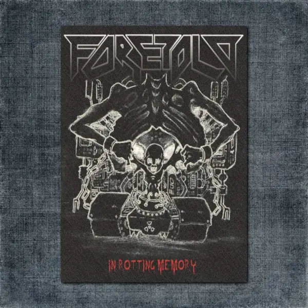 Foretold Back Patch, Foretold - In Rotting Memory Big Back Patch