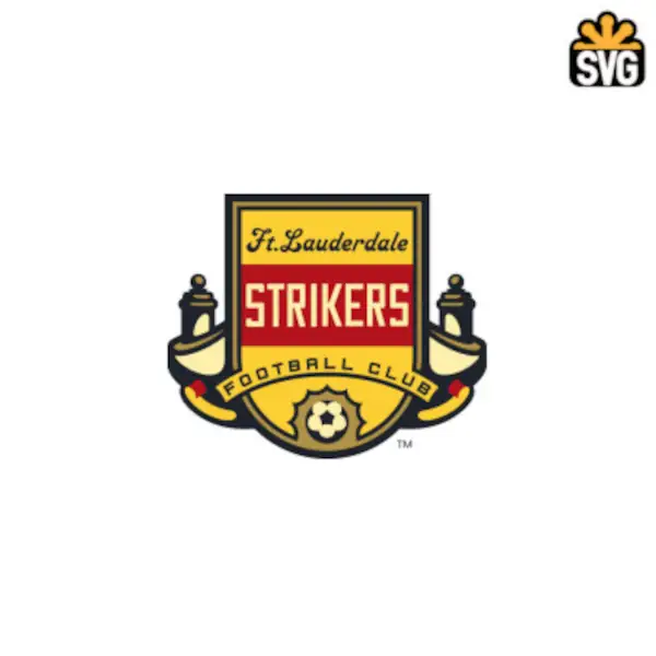 Fort Lauderdale Strikers Logo SVG Digital Download, Fort Lauderdale Strikers Logo SVG Vector Download File
