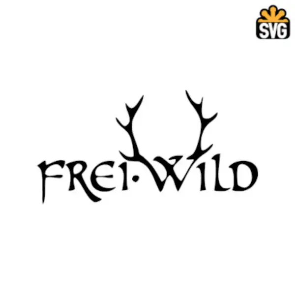 Frei.Wild Logo SVG Digital Download, Frei.Wild Logo SVG Vector Download File