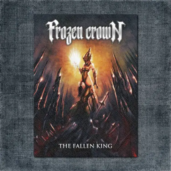 Frozen Crown Back Patch, Frozen Crown - The Fallen King Big Back Patch