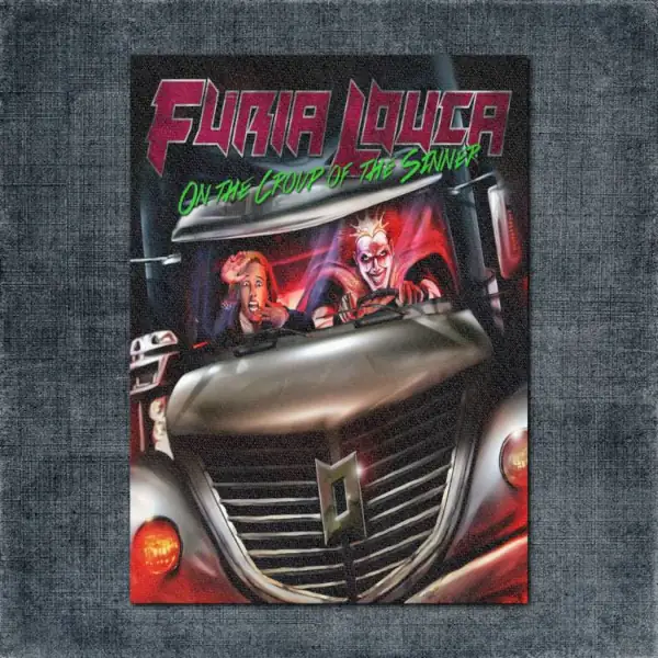 Furia Louca Back Patch, Furia Louca - On The Croup Of The Sinner Big Back Patch