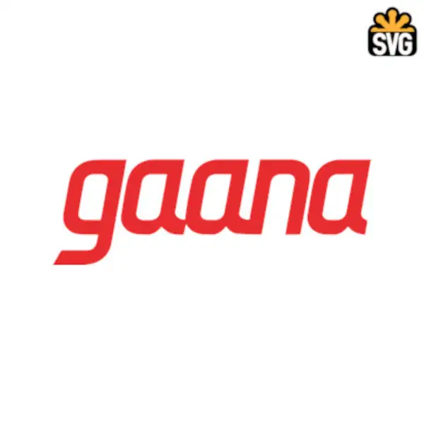 Gaana Logo SVG Digital Download, Gaana Logo SVG Vector Download File