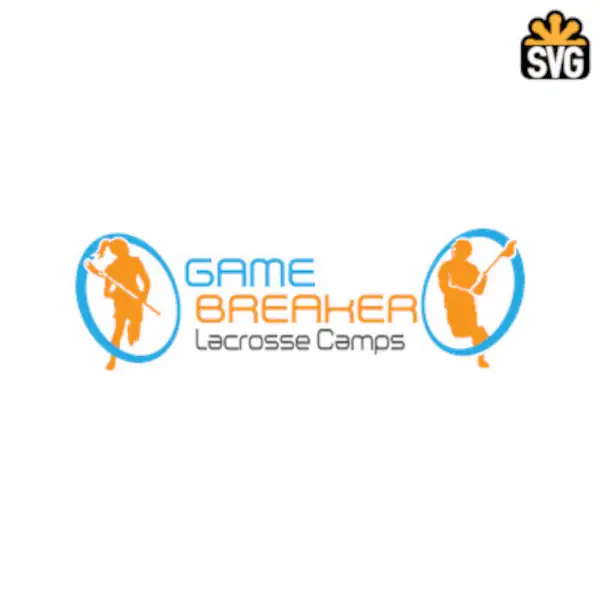 GameBreaker Lacrosse Camps Logo SVG Digital Download, GameBreaker Lacrosse Camps Logo SVG Vector Download File