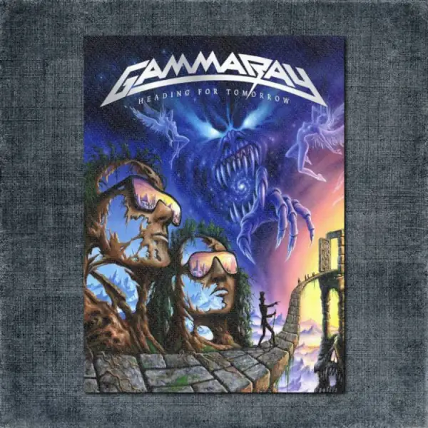 Gamma Ray Back Patch, Gamma Ray - Heading For Tomorrow Big Back Patch