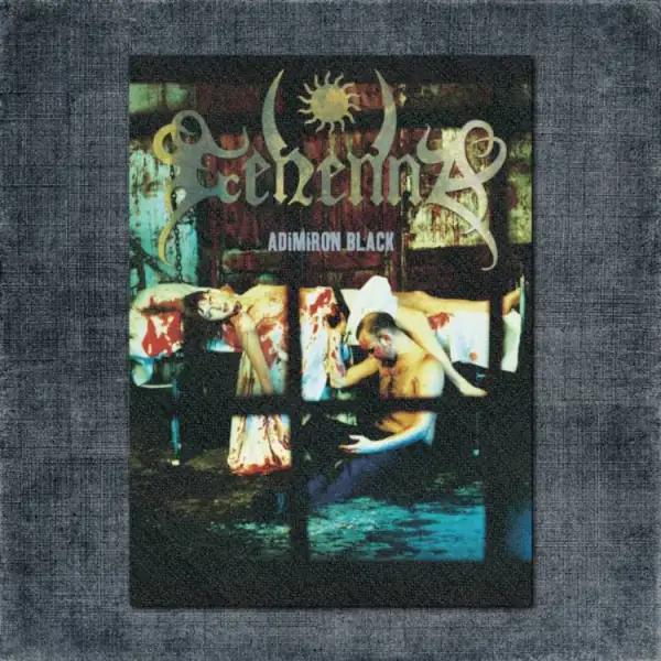 Gehenna Black Back Patch, Gehenna - Adimiron Black Big Back Patch