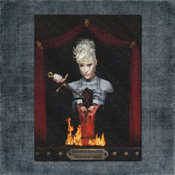 Genitorturers Back Patch, Genitorturers - Blackheart Revolution Big Back Patch