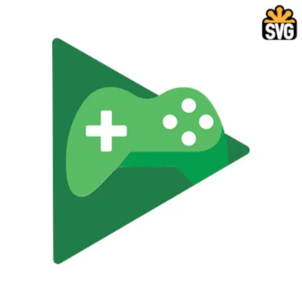 Google Play Games Logo SVG Digital Download, Google Play Games Logo SVG Vector Download File