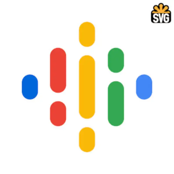 Google Podcasts Logo SVG Digital Download, Google Podcasts Logo SVG Vector Download File