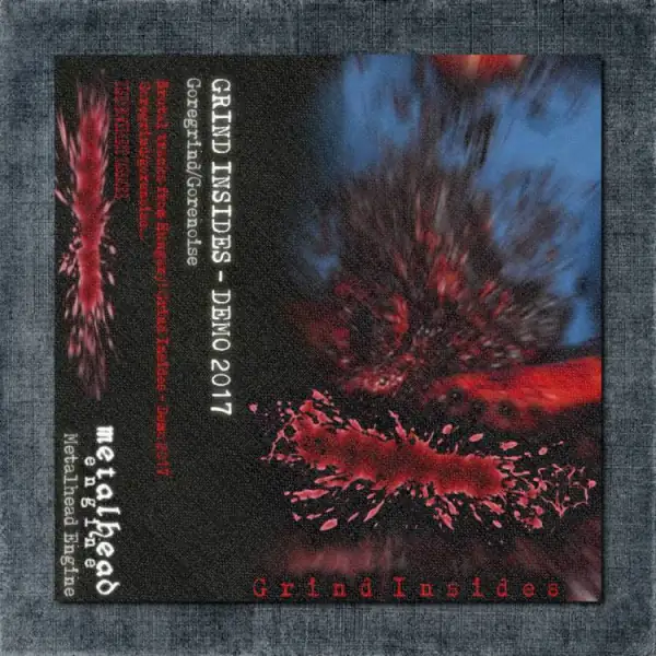 Grind Insides Back Patch, Grind Insides - Demo 2017 Big Back Patch