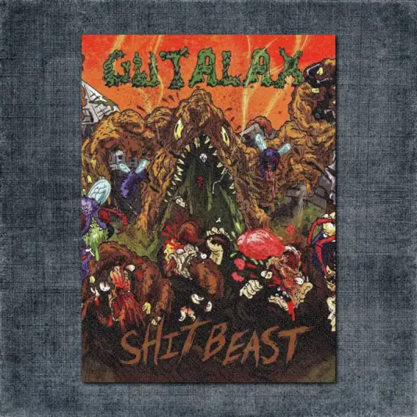 Gutalax Back Patch, Gutalax - Shit Beast Big Back Patch