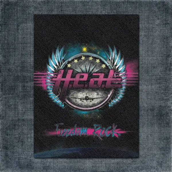 H.E.A.T Back Patch, H.E.A.T - Freedom Rock Big Back Patch