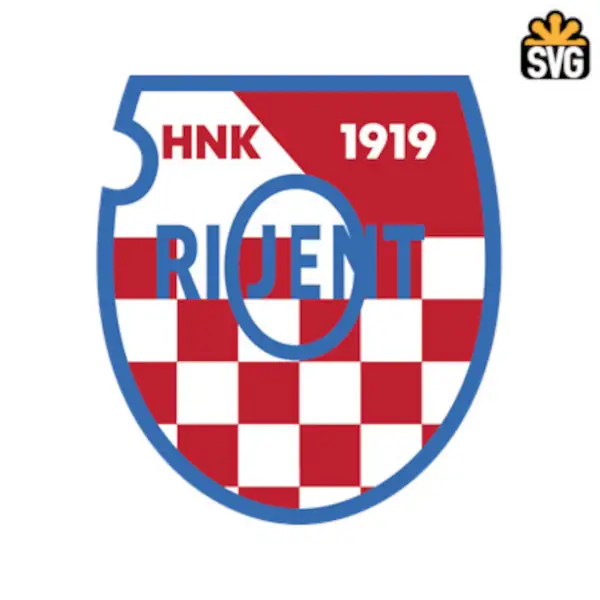 HNK Orijent 1919 Logo SVG Digital Download, HNK Orijent 1919 Logo SVG Vector Download File