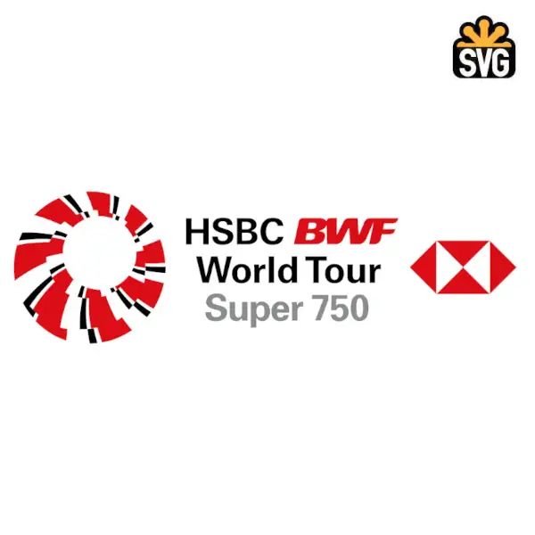 HSBC Bwf World Tour Logo SVG Vector Download File