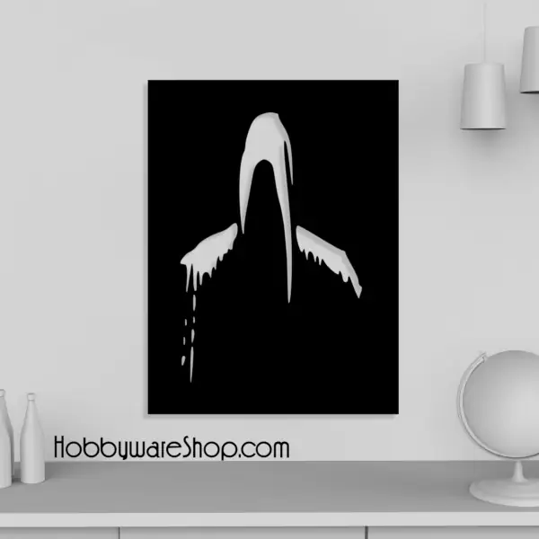 Hacker Wall Art, Custom Hacker Artwork Wooden Framed Object For Wall - Image 2