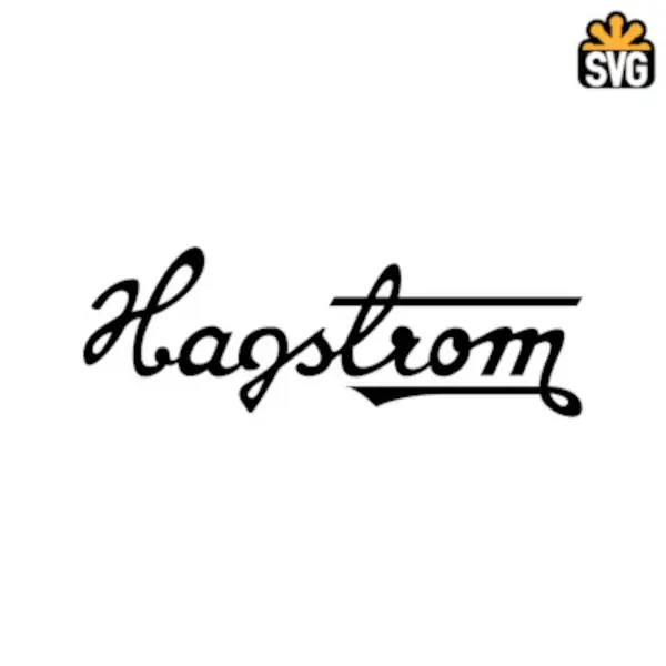 Hagstrom Guitars Logo SVG Digital Download, Hagstrom Guitars Logo SVG Vector Download File