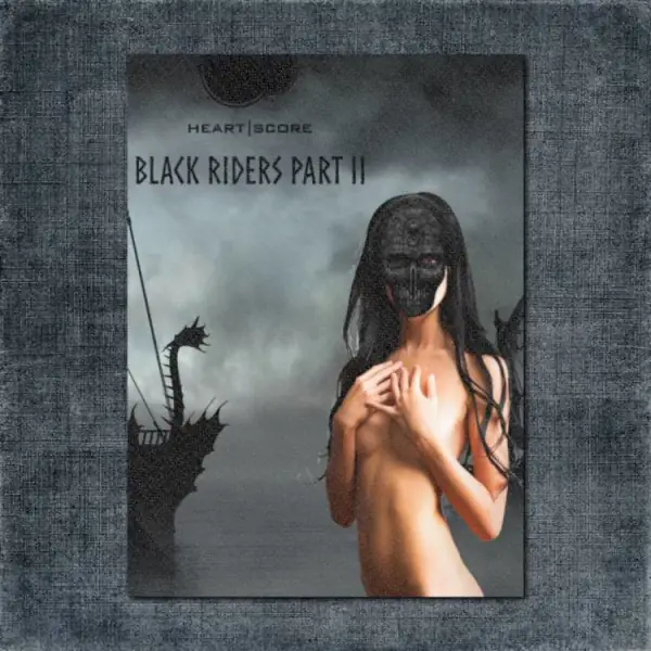 Heartscore Back Patch, Heartscore - Black Riders, Pt. II Big Back Patch