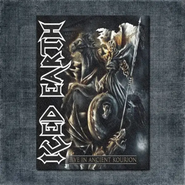 Iced Earth Back Patch, Iced Earth - Live in Ancient Kourion Big Back Patch