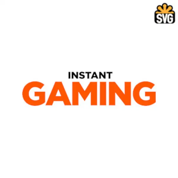 Instant Gaming Logo SVG Digital Download, Instant Gaming Logo SVG Vector Download File