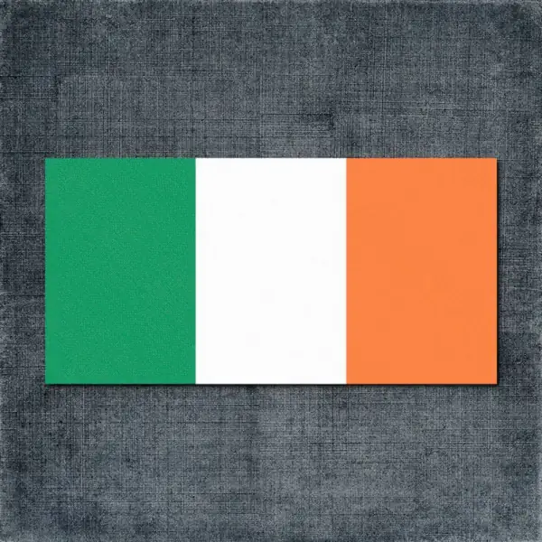 Ireland Flag Back Patch, Ireland National Flag Big Back Patch