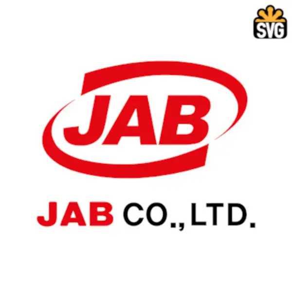 JAB Logo SVG Digital Download, JAB Logo SVG Vector Download File