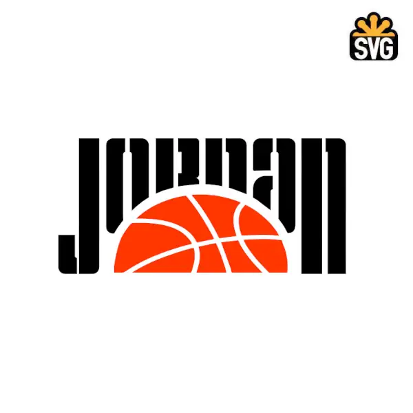 Jordan SVG Digital Download, Jordan Logo SVG Vector Download File
