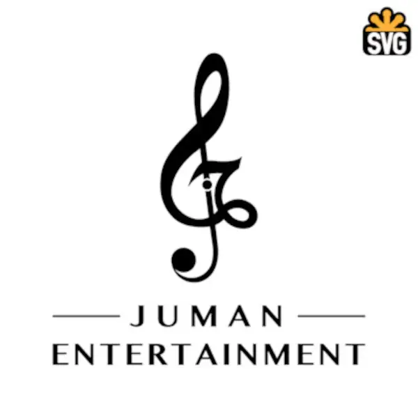 Juman Entertainment Logo SVG Digital Download, Juman Entertainment Logo SVG Vector Download File