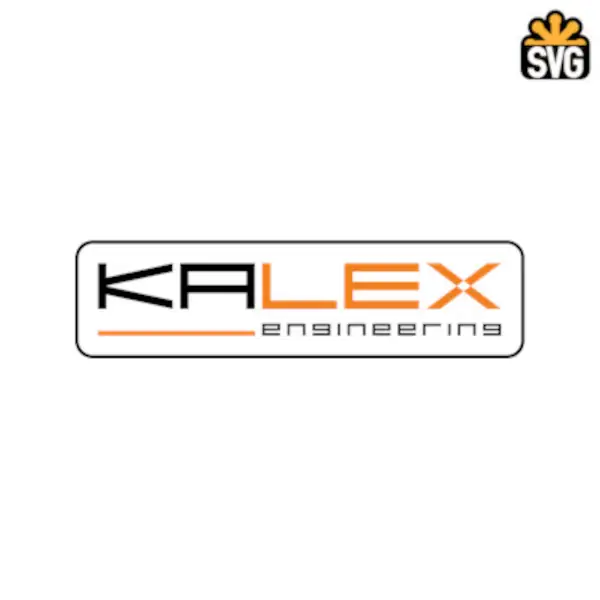 Kalex Engineering Logo SVG Digital Download, Kalex Engineering Logo SVG Vector Download File