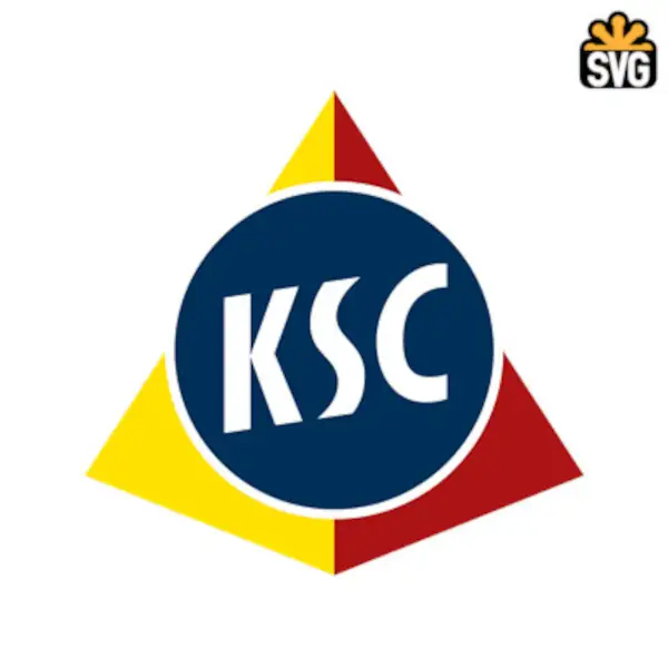 Karlsruher SC 2004 Logo SVG Digital Download, Karlsruher SC 2004 Logo SVG Vector Download File