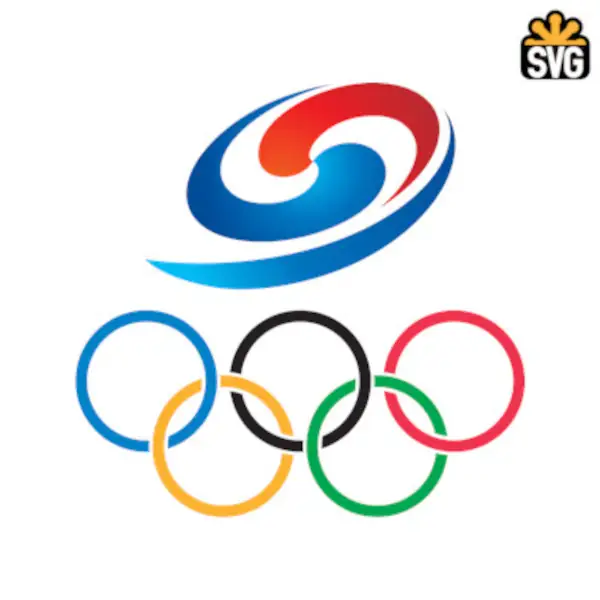 Korean Olympic Committee Logo SVG Digital Download, Korean Olympic Committee Logo SVG Vector Download File