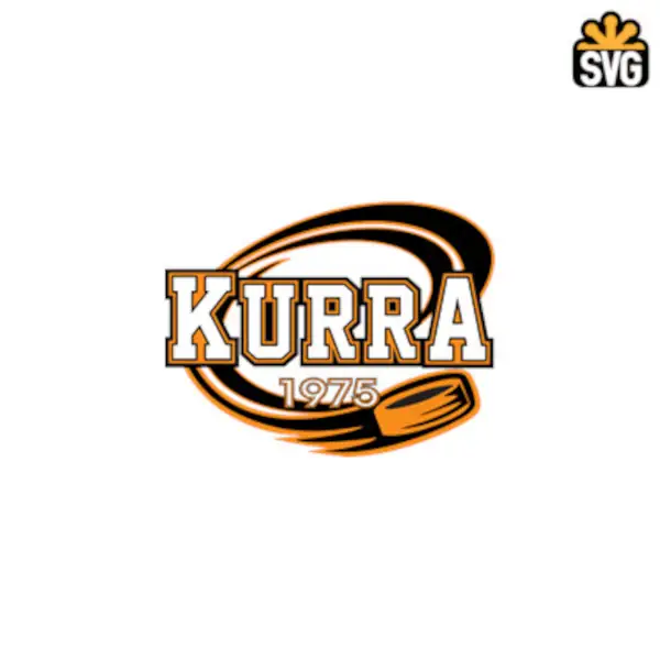Kurra Hockey Logo SVG Digital Download, Kurra Hockey Logo SVG Vector Download File