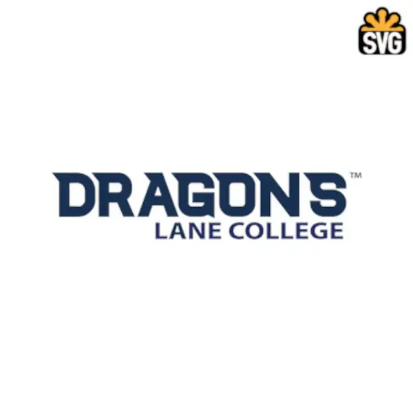 Lane College Dragons Logo SVG Digital Download, Lane College Dragons Logo SVG Vector Download File