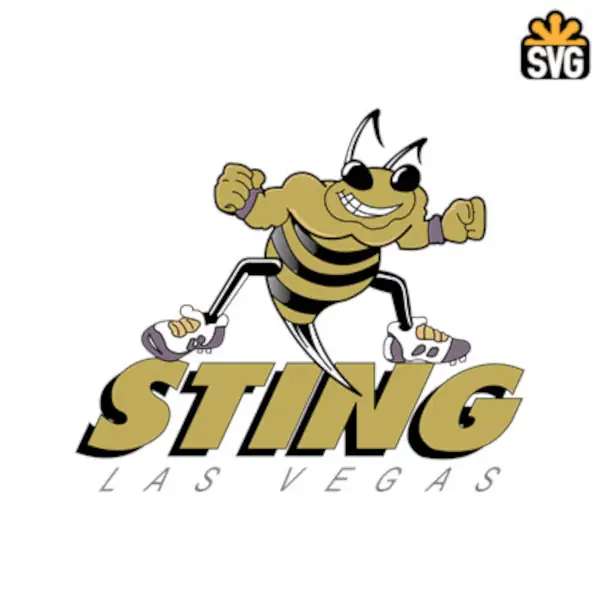 Las Vegas Sting Logo SVG Digital Download, Las Vegas Sting Logo SVG Vector Download File