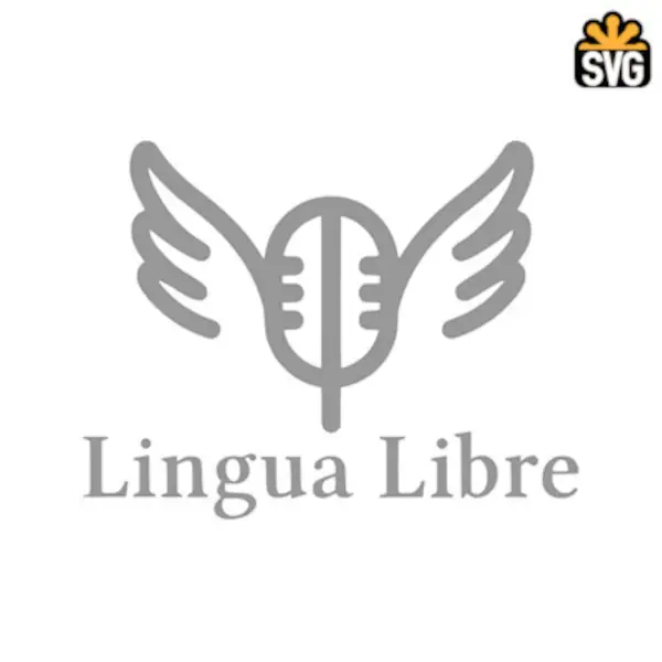 LinguaLibre Logo SVG Digital Download, LinguaLibre Logo SVG Vector Download File