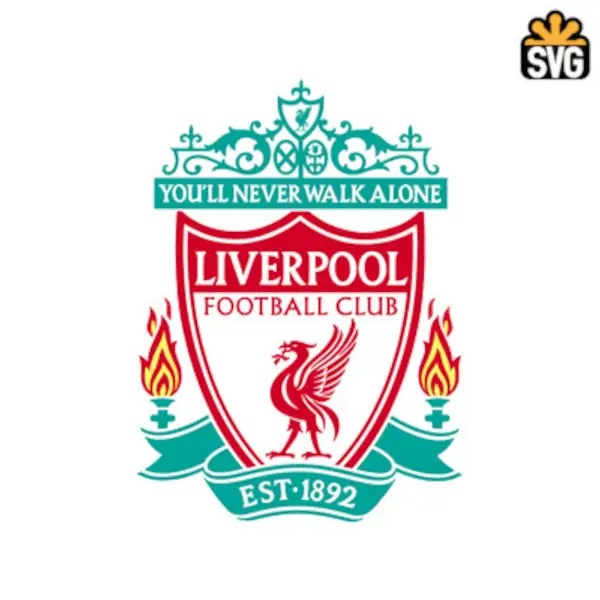 Liverpool Football Club Logo SVG Digital Download, Liverpool Football Club Logo SVG Vector Download File